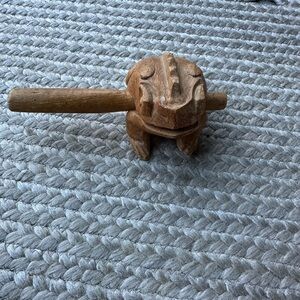 Wooden Frog Percussion Instrument